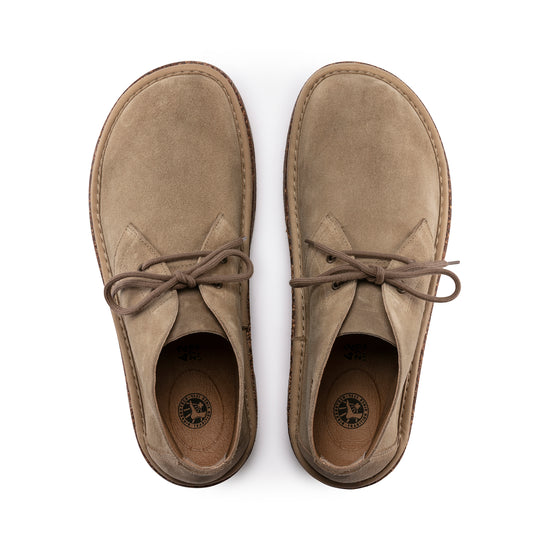 Birkenstock Milton Ginger Suede Leather top view