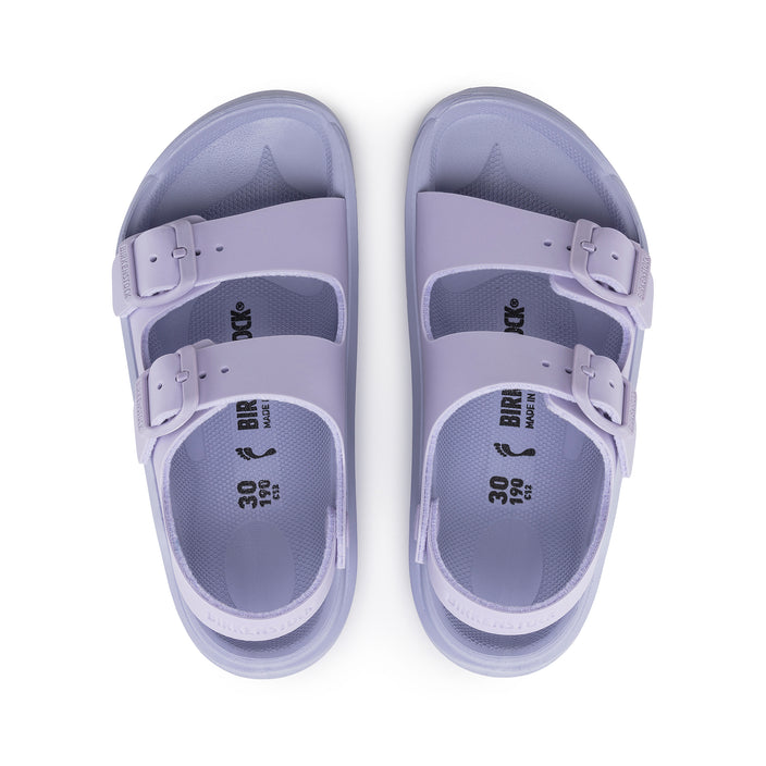 Birkenstock Mogami Kids Purple Fog Birko-Flor top view