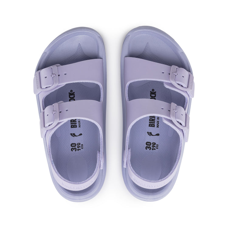 Birkenstock Mogami Kids Purple Fog Birko-Flor top view