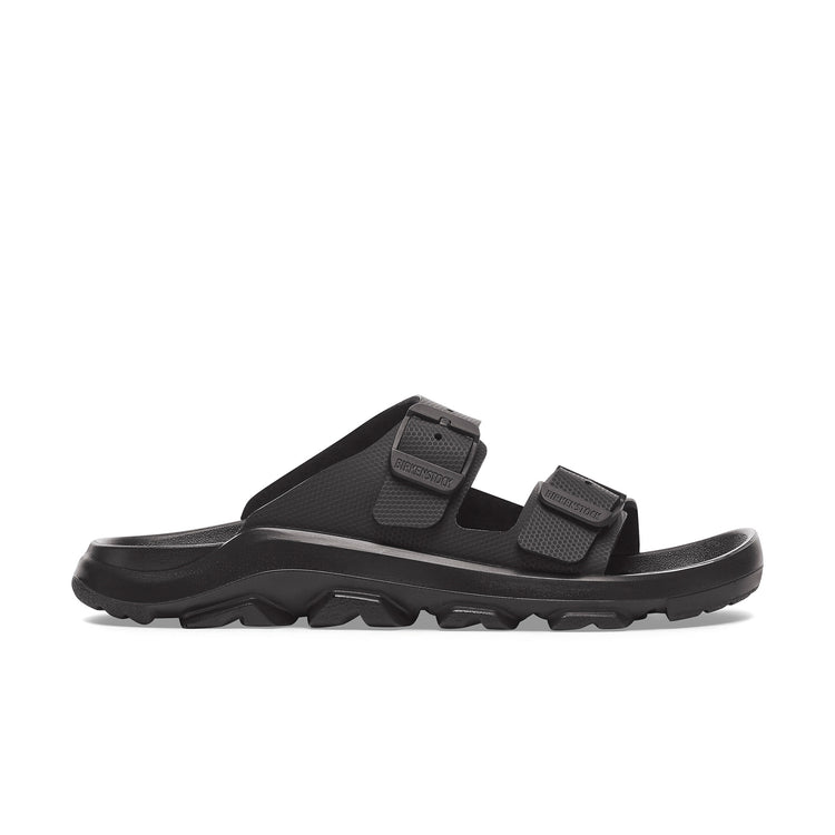 Birknstock Mogami Terra Stealth 2-Strap Black Birko-Flor side view