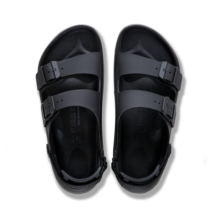 Birkenstock Australia Mogami Terra Tech Loop Black Birko-Flor top view