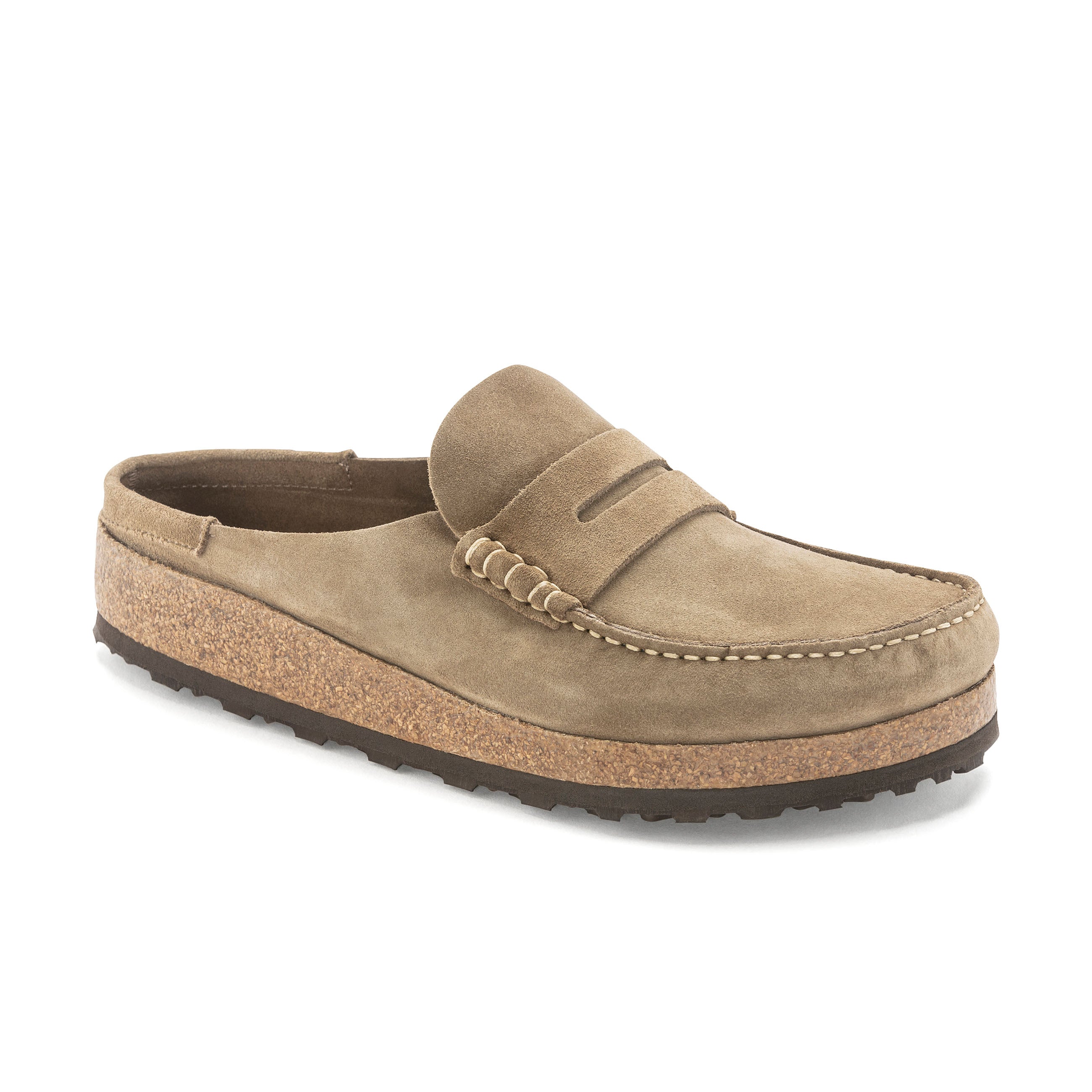 【新品】BIRKENSTOCK NAPLES 41 Taupe Birkenstock Naples Taupe Suede Leather