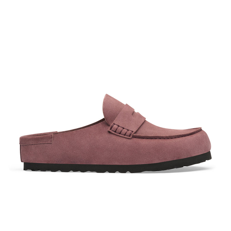 Birkenstock Australia Naples Wrapped Pepper Suede Leather Side View