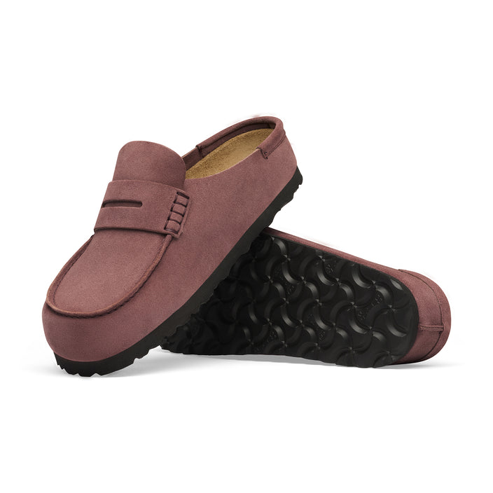 Birkenstock Australia Naples Wrapped Pepper Suede Leather Sole View