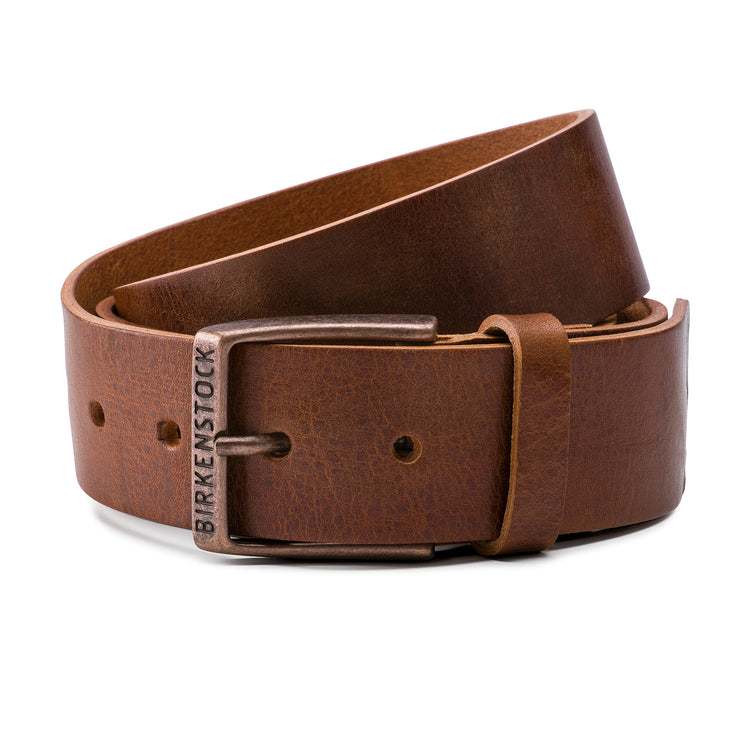 Birkenstock Australia Ohio Belt Cognac Grained Leather 40mm One Size 