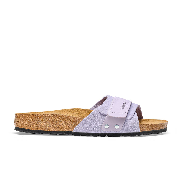 Birkenstock Oita Purple Fog Suede/Nubuck Leather side view