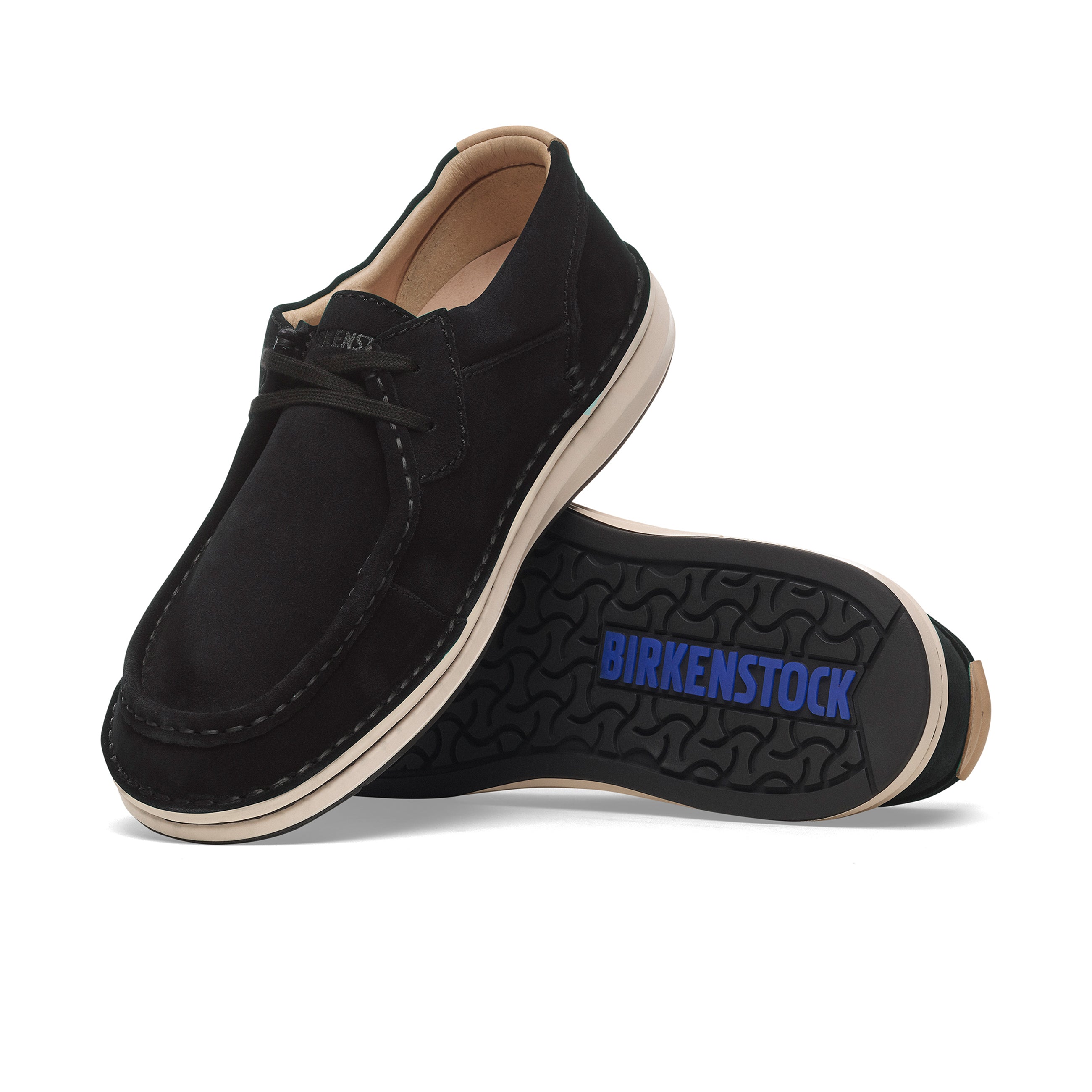 Birkenstock Pasadena Black Suede Leather