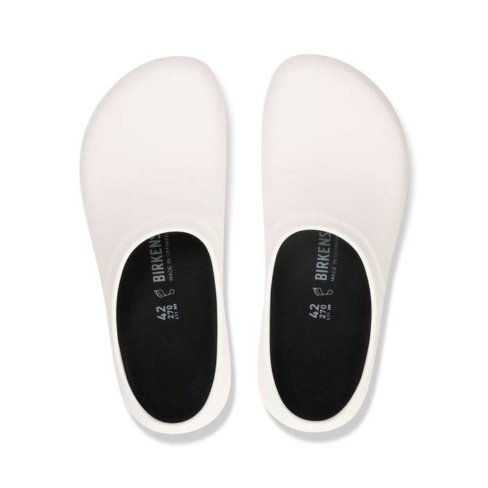 Birkenstock Profi Birki 2.0 White Polyurethane top view