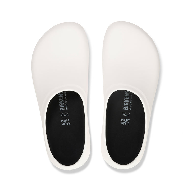 Birkenstock Profi Birki 2.0 White Polyurethane top view