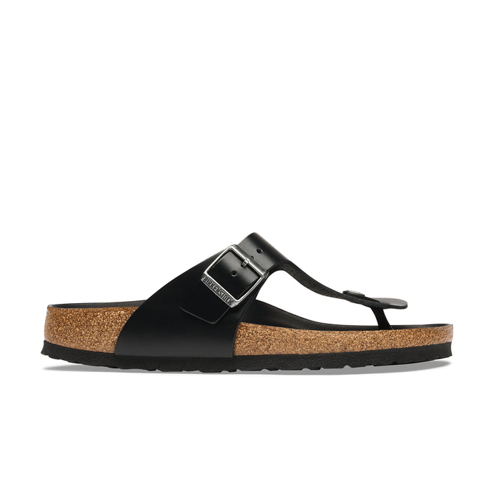 Birkenstock Australia Ramses Semi Exquisite Black Amalfi Leather Side View