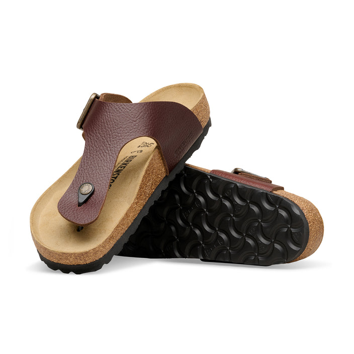 Birkenstock Australia Ramses Wire Buckle Vintage Wood Roast Natural Leather sole view