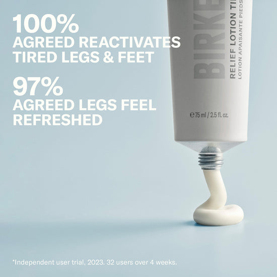 Birkenstock Relief Lotion Tired Leg & Foot 75ml top view