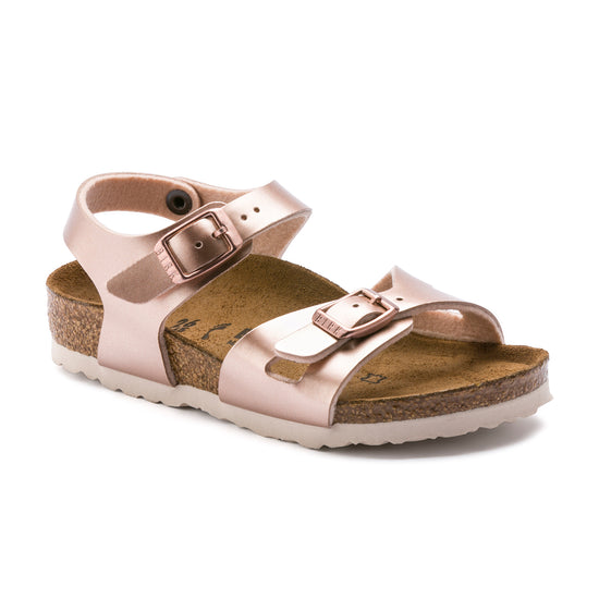 Birkenstock Rio Kids Electric Metallic Copper Birko-Flor