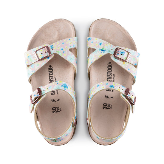 Birkenstock Rio Kids Light Rose Birko-Flor top view