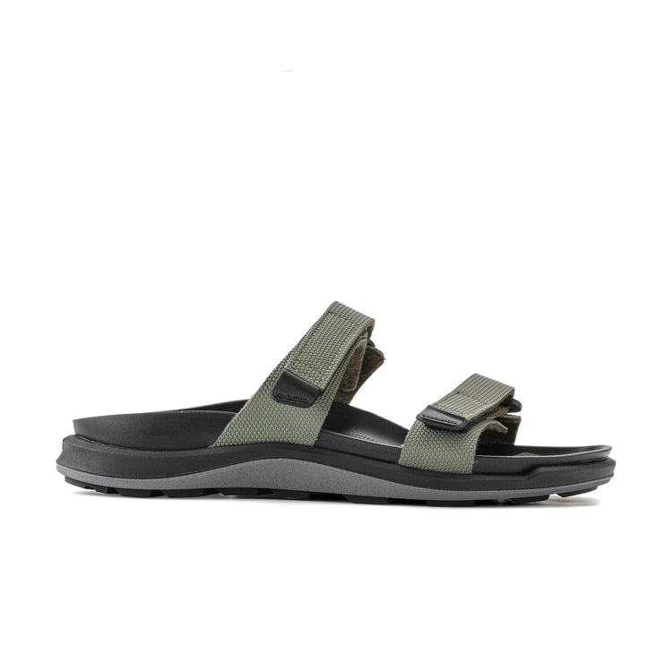 Birkenstock Sahara Futura Khaki Birko-Flor side view