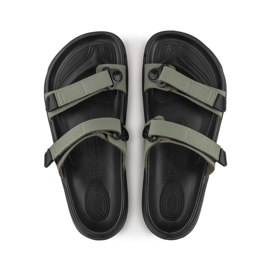 Birkenstock Sahara Futura Khaki Birko-Flor top view
