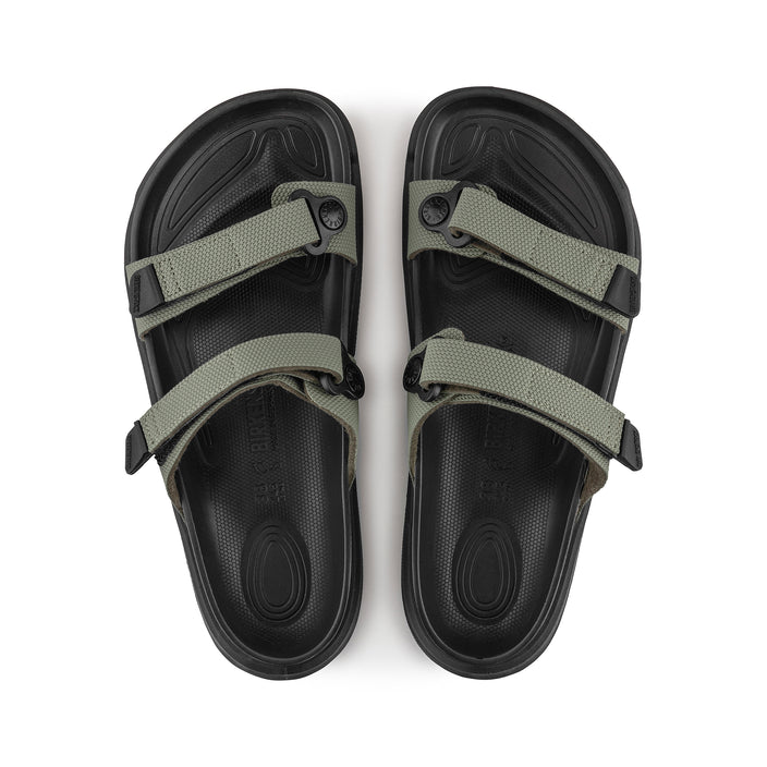Birkenstock Sahara Futura Khaki Birko-Flor top view