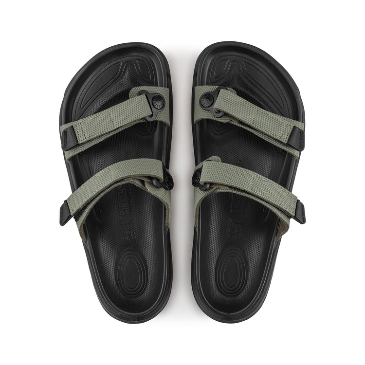 Birkenstock Sahara Futura Khaki Birko-Flor top view
