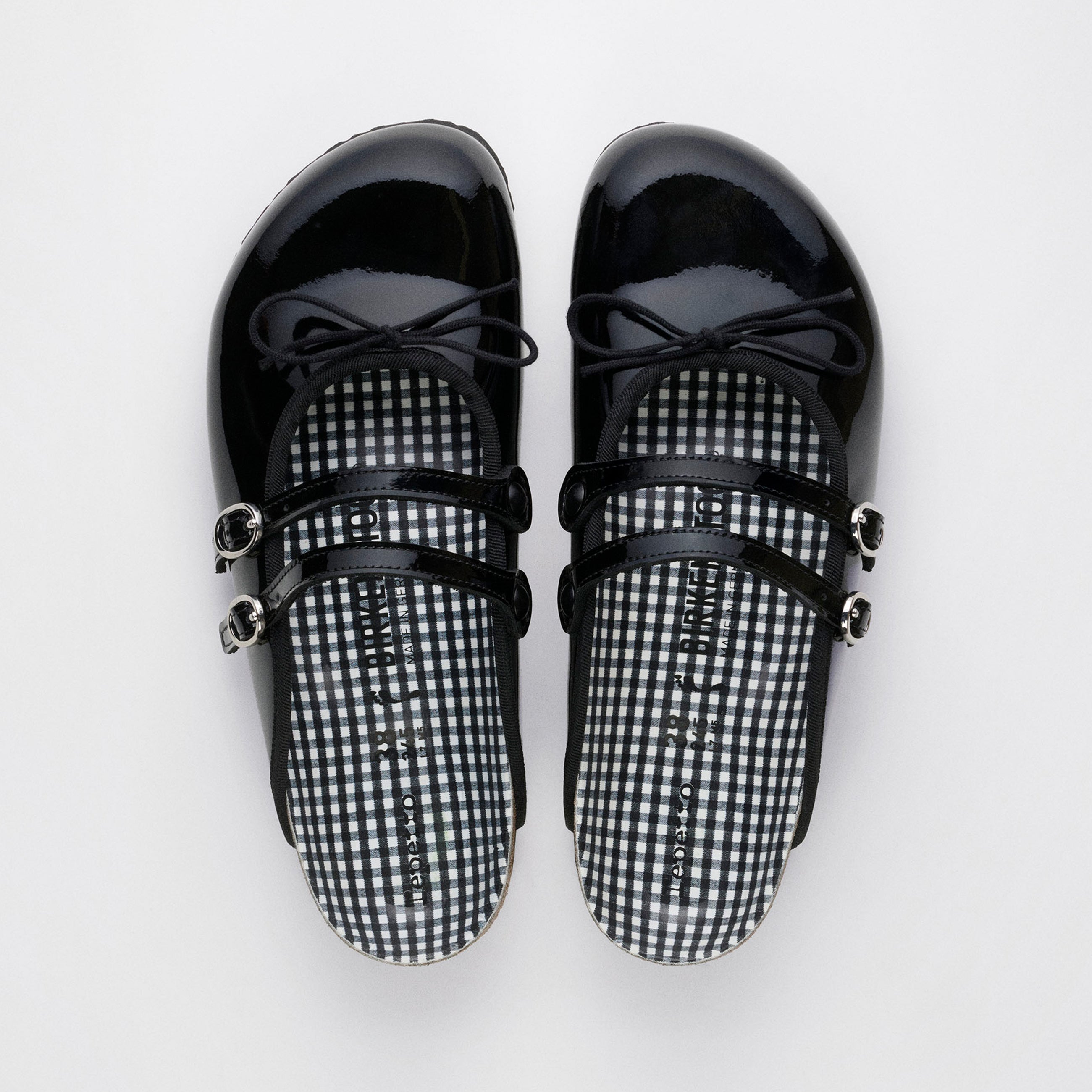Scala Black Natural Leather Patent