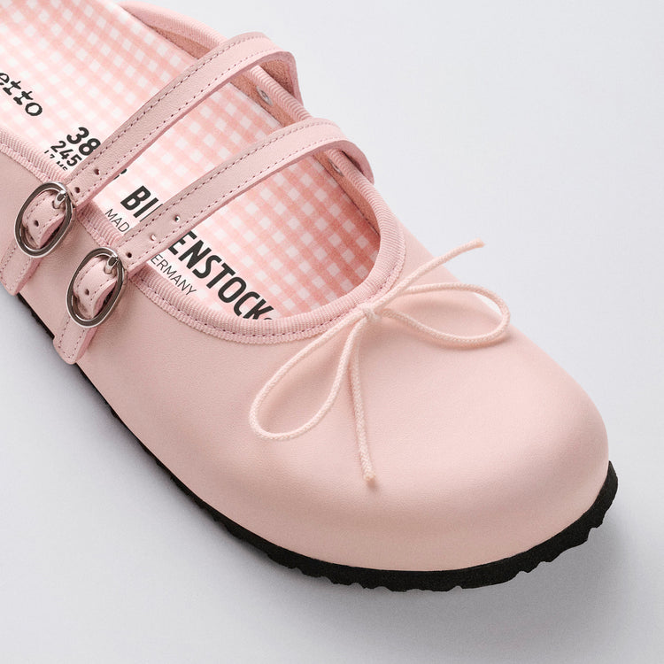 Birkenstock Australia Scala Icon Pink Smooth Leather front view