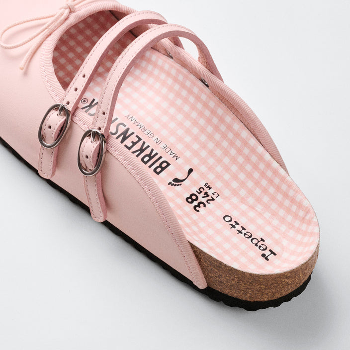 Birkenstock Australia Scala Icon Pink Smooth Leather back view