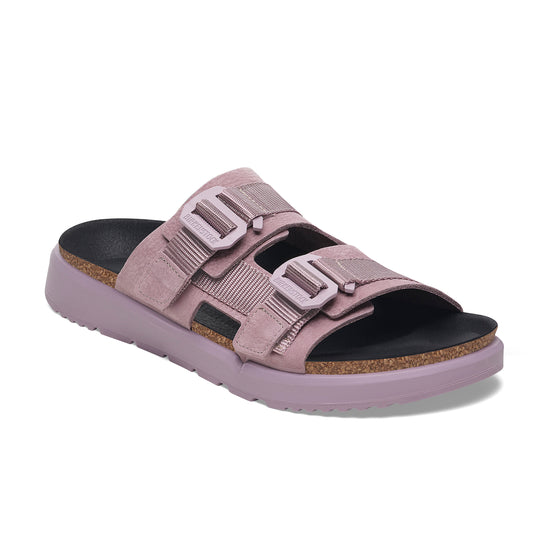 Birkenstock Shinjuku 2 Strap Faded Purple Nubuck Leather/Textile