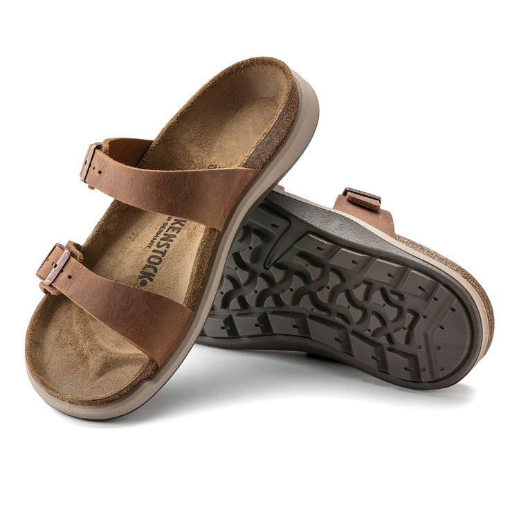 Sierra Cross Town Arctic Ginger Brown Oiled Leather sole view