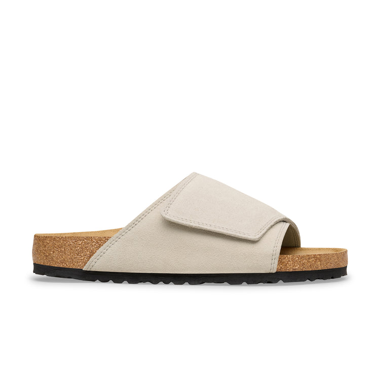 Birkenstock Australia Solana Oyster Suede Leather Side View