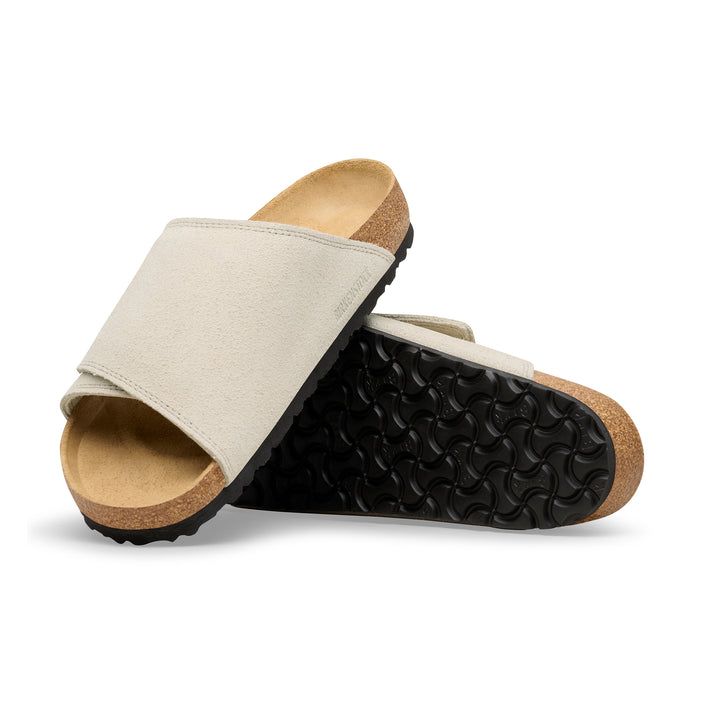 Birkenstock Australia Solana Oyster Suede Leather Sole View
