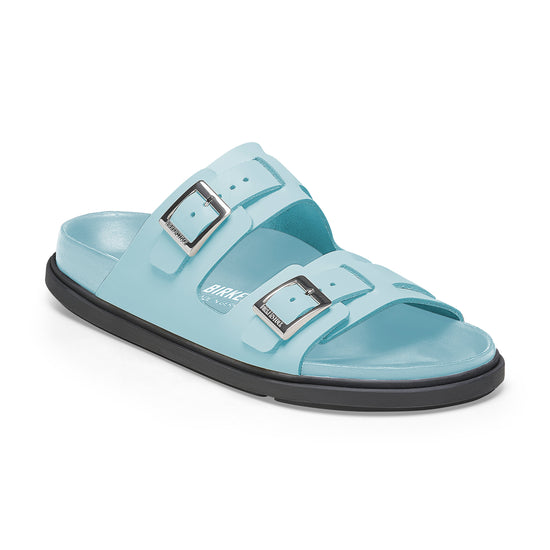 Birkenstock St Barths Mineral Blue Natural Leather 