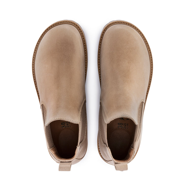 Birkenstock Stalon Sandcastle Waxy/Nubuck Leather top view