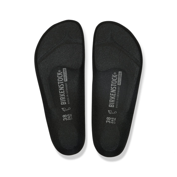 Birkenstock Super Birki Footbed Black Textile top view