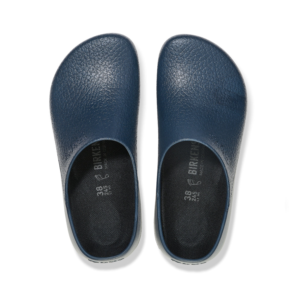 Birkenstock Super Birki Blue Polyurethane Clogs