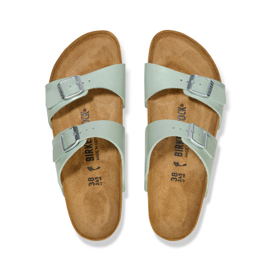 Birkenstock Sydney Graceful Surf Green Birko-Flor top view