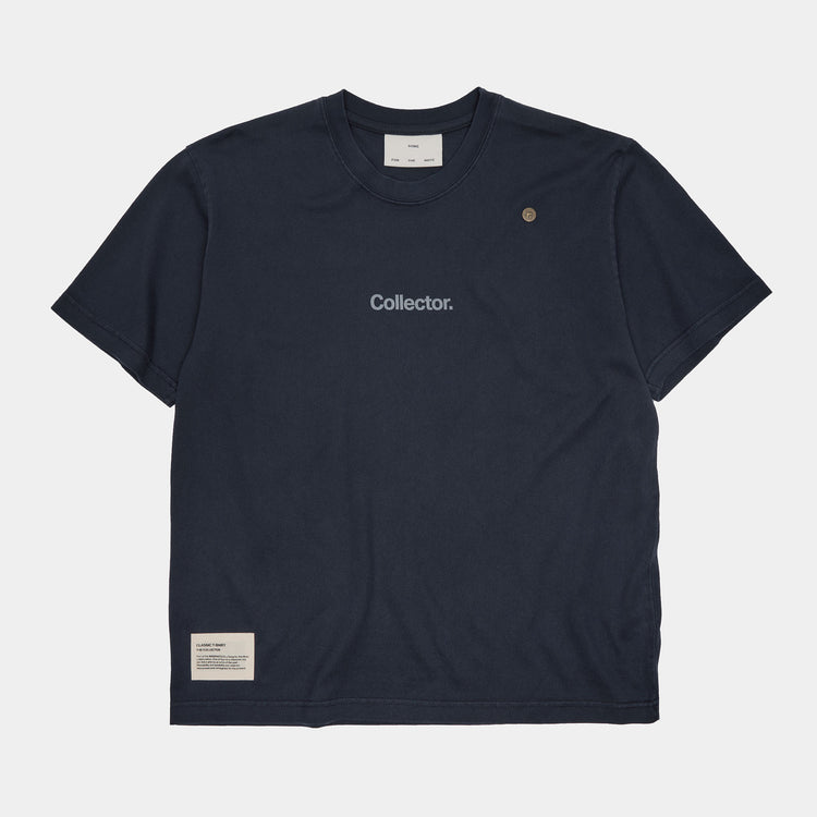 Birkenstock Australia The Collector Classic T-Shirt Overdyed Navy Cotton 