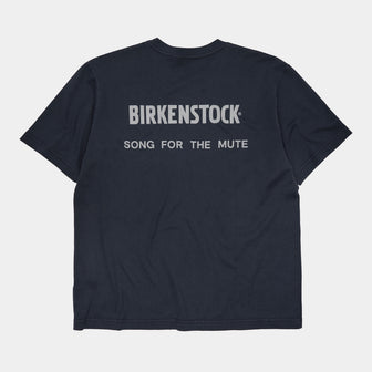 Birkenstock Australia The Collector Classic T-Shirt Overdyed Navy Cotton back view