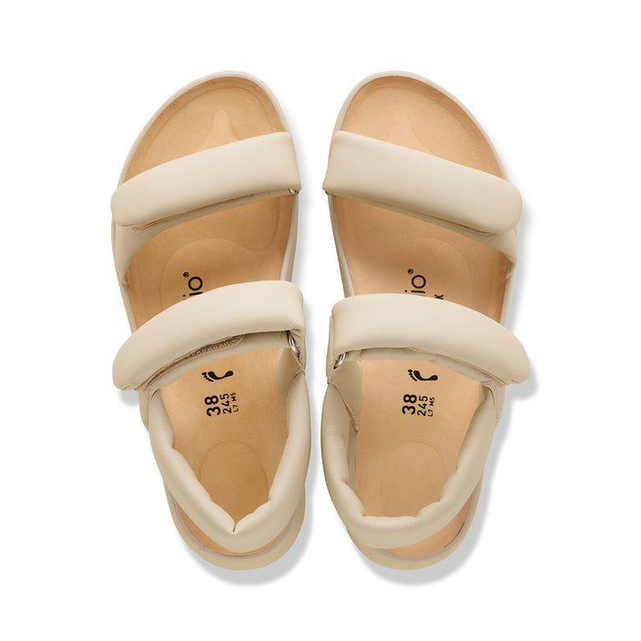 Birkenstock Theda Exquisite Oyster Smooth Leather top view