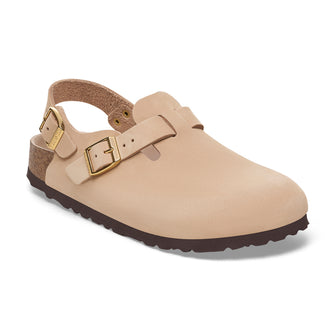 Birkenstock Tokio Semi-Exquisite Sandcastle Nubuck Leather