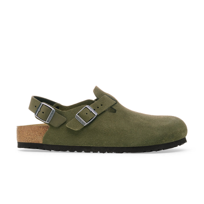 Birkenstock Tokio Thyme Suede Leather side view