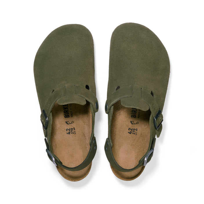 Birkenstock Tokio Thyme Suede Leather top view