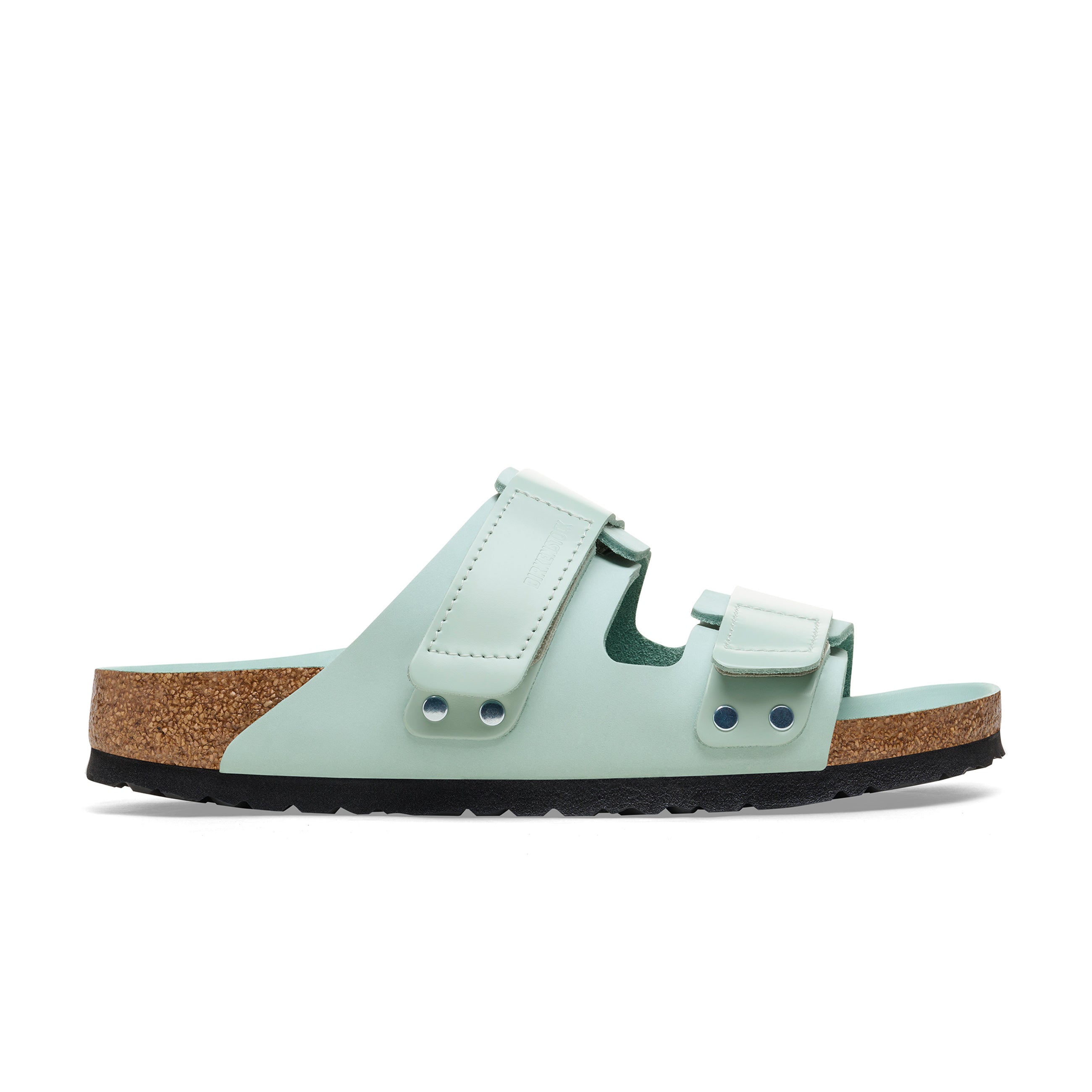 Birkenstock Uji High Shine Surf Green Nubuck Leather