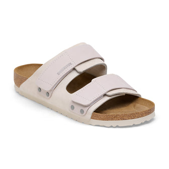 Birkenstock Uji Nubuck/Suede Leather Antique White Main View 
