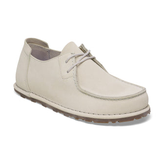 Birkenstock Utti Lace Antique White Suede Leather
