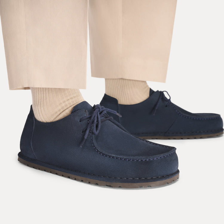 Utti Lace New Navy Suede Leather