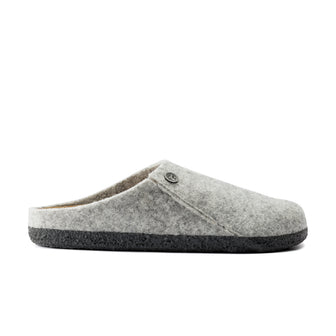 Birkenstock Zermatt Light Grey Wool Felt side view
