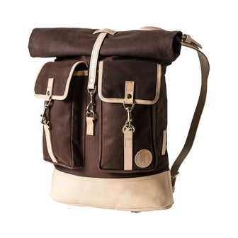 Zurich Bag Brown Canvas 