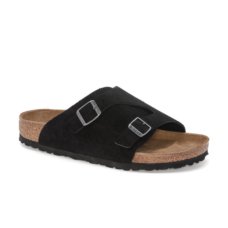 Birkenstock Zurich Black Suede Leather 