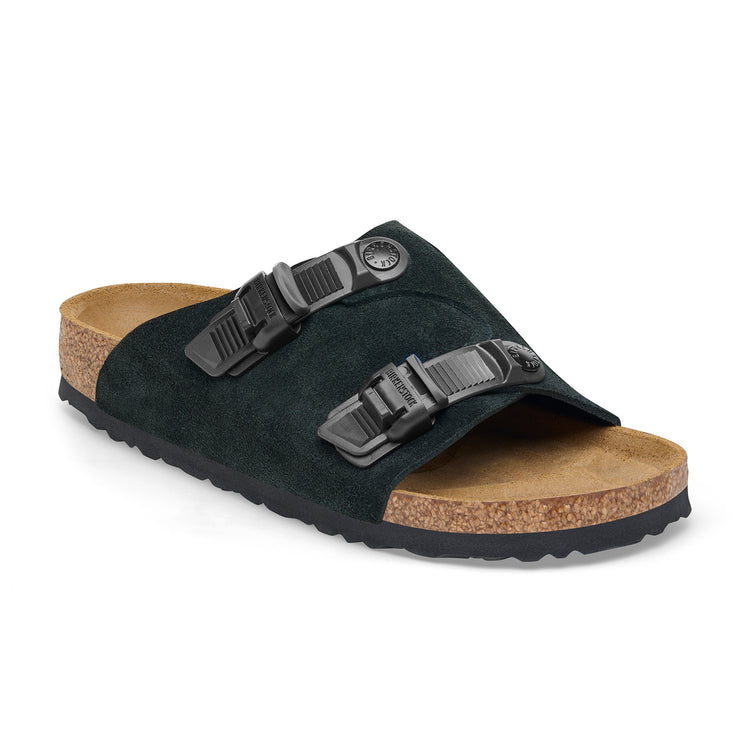 Birkenstock Zurich Tech Black Suede Leather 