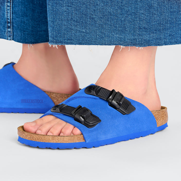 zurich tech suede leather ultra blue on model 2 1026816 1026800