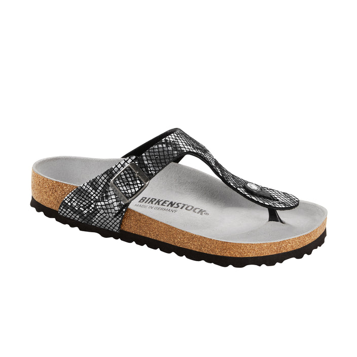 Birkenstock Gizeh Python Black Birko-Flor